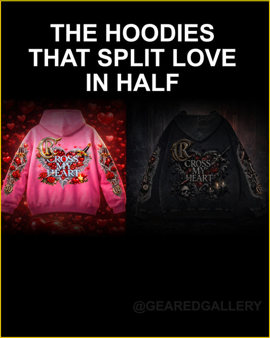THE HOODIES THAT SPLIT LOVE IN HALF ❤️ 💔