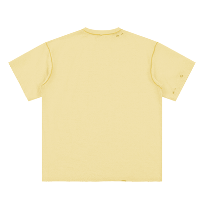 Sunflower distressed tee by.sloth da savior
