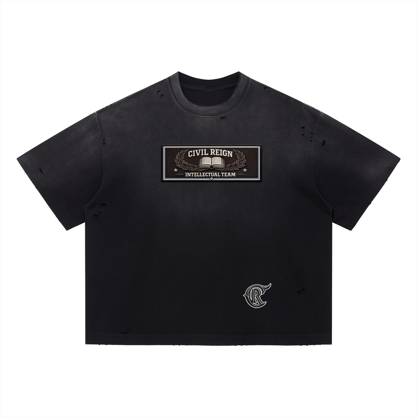 CR3 Point Draped Tee