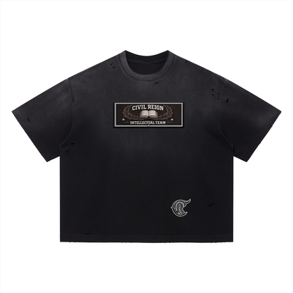 CR3 Point Draped Tee