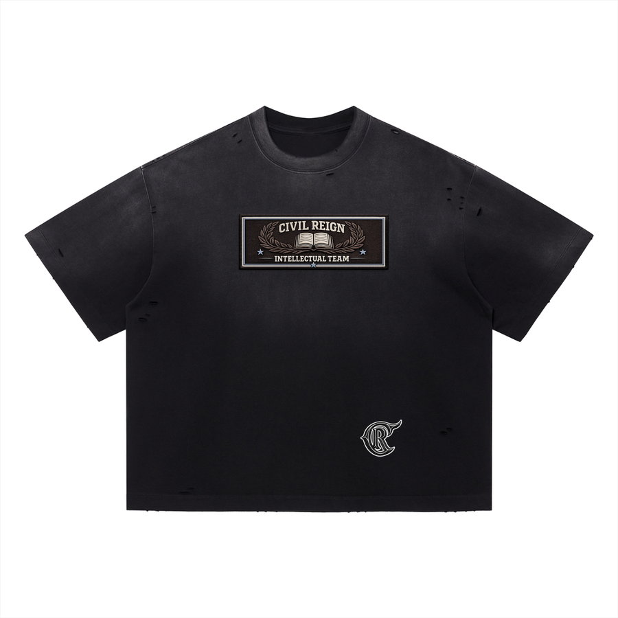 CR3 Point Draped Tee