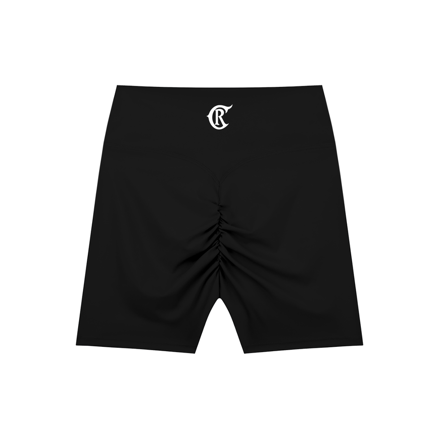 Civil Reign High-Waisted Biker Shorts