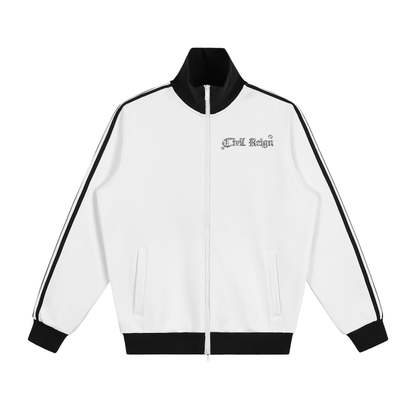 Chrome Angels White/Black Track Jacket