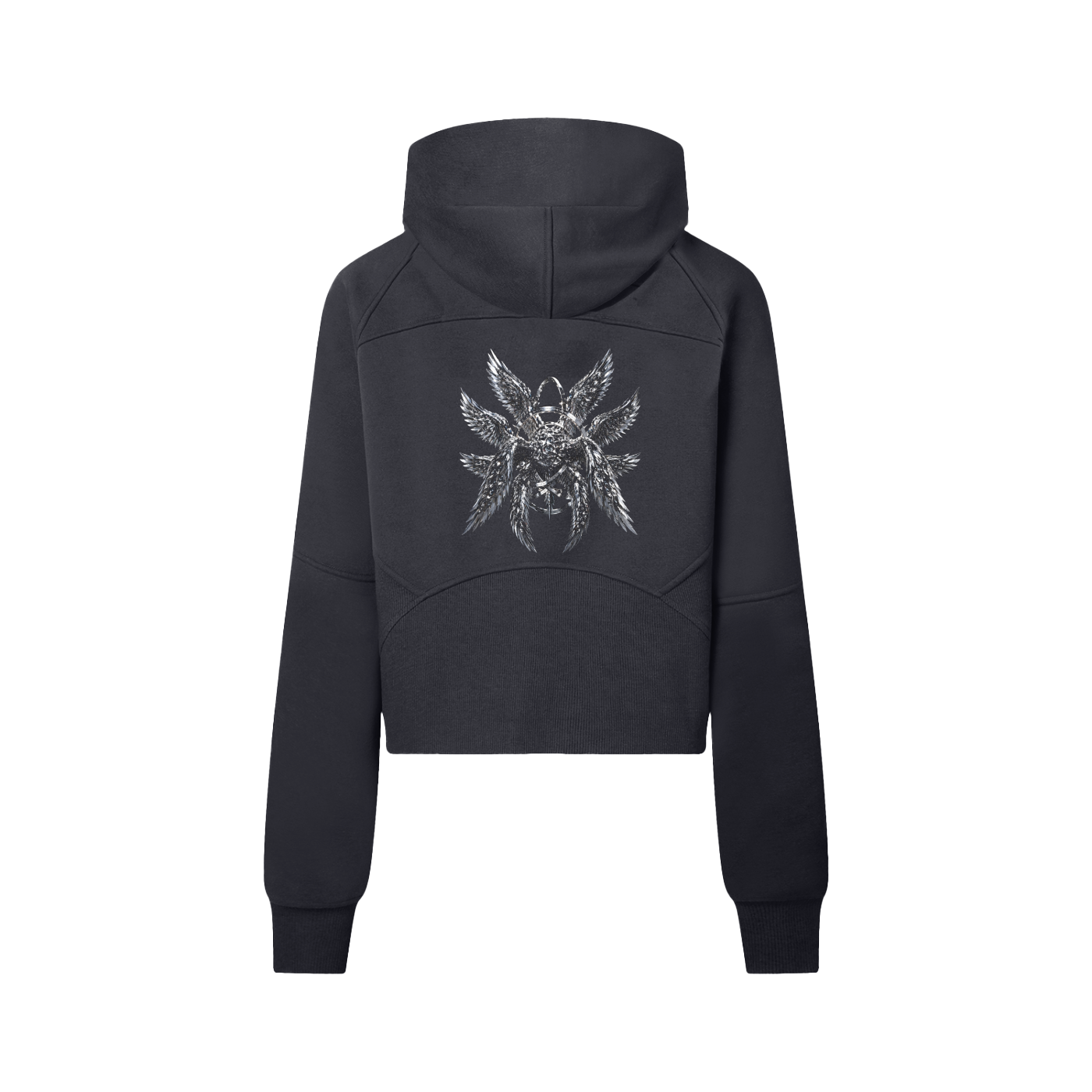 Chrome Angels Half Zip Hoodie