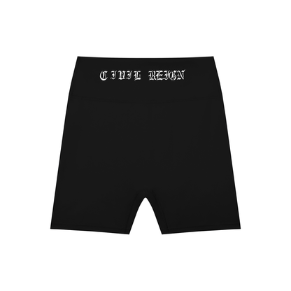 Civil Reign High-Waisted Biker Shorts